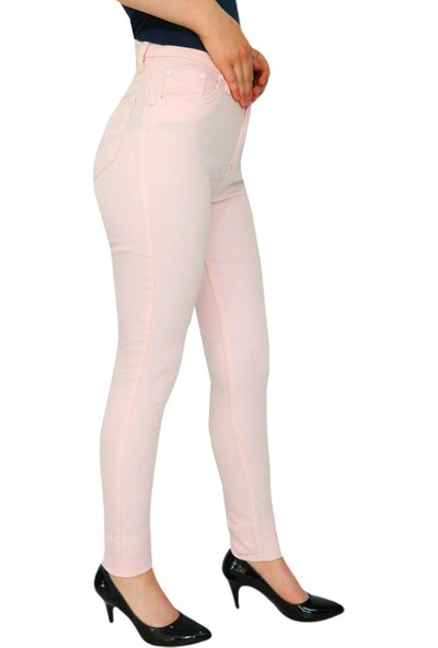 Pink Kadın Pantolon Yüksek Bel BGL-ST01399