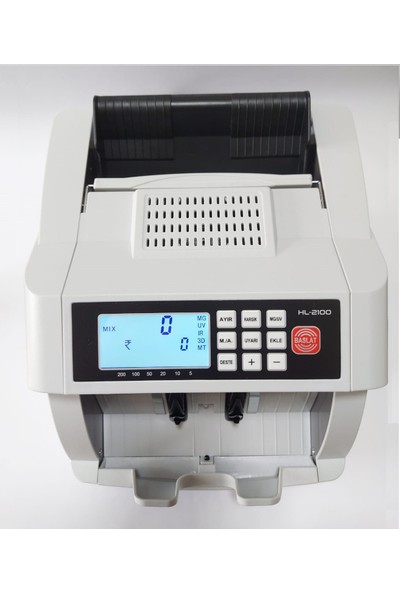 Huntertec Hl 2100 Karışık Sayım & Sahte Tespit Para Sayma Makinesi