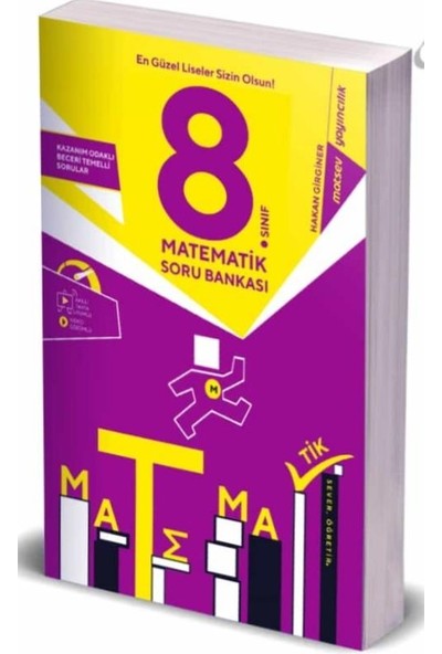 Matsev Yayıncılık LGS 8. Sınıf Matematik Soru Bankası 2020 Baskı