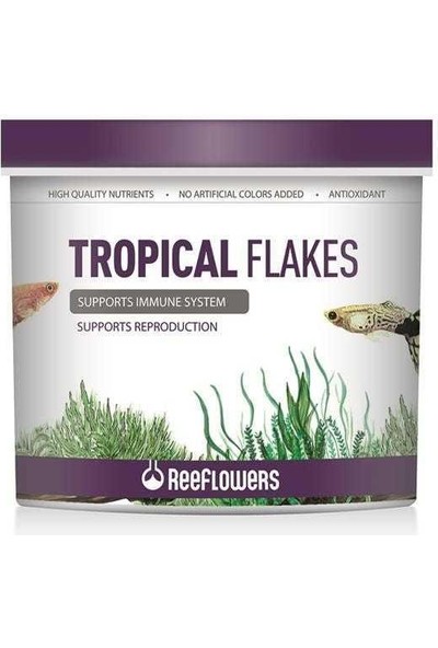 Reeflowers Tropical Flakes (Açık) 100 Gr.