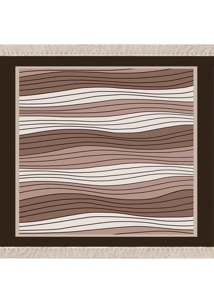 Geometrik Çizgi Desenli Dijital Baskı Yıkanabilir Kaymaz Taban Etnik Kilim Desen Salon Halı fiyatları