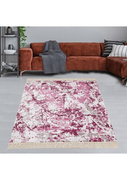 Batik Desenli Renk Geçişli Dijital Baskı Yıkanabilir Kaymaz Taban Modern Salon Halısı ve Yolluk