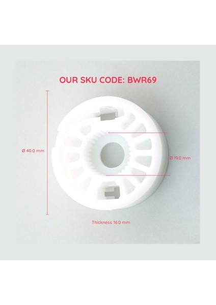 BWR69 Mercedes W210 BMW E46 İçin Cam Kriko Tamir Makarası fiyatları