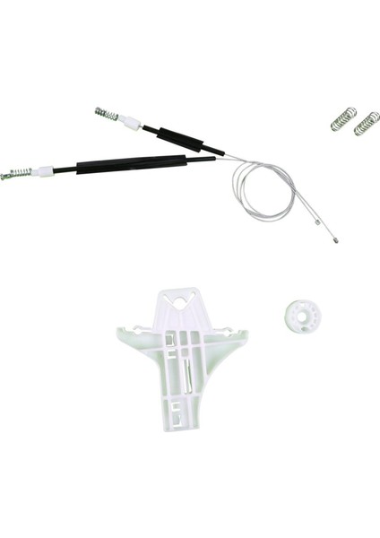 VW Jetta Golf MK5 A5 1K R32 GTI Plus 5M1 1K5839462 İçin Arka Sağ Kapı Cam Kriko Tamir Seti