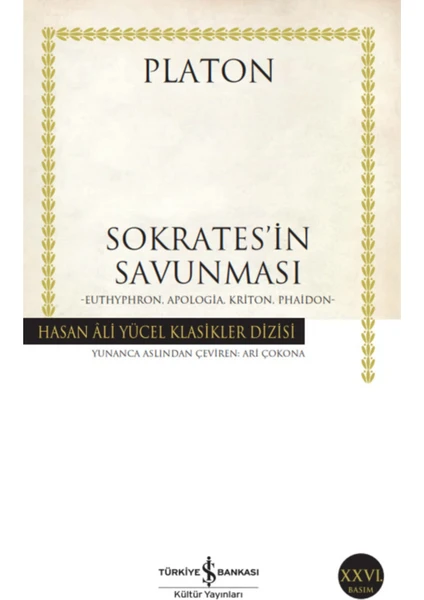 Sokrates'in Savunması - Platon