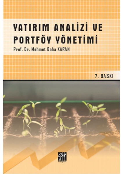 Yatırım Analizi ve Portföy Yönetimi Mehmet Baha Karan