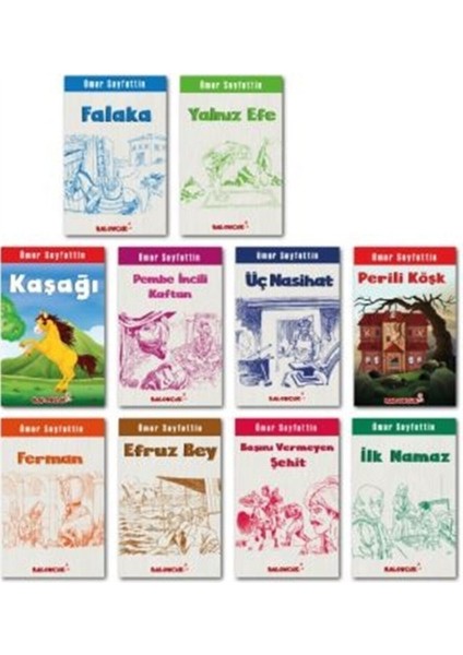 Ömer Seyfettin Seti (10 Kitap Takım)