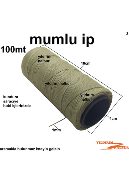 Mumlu İp 100 mt Cüzdan Deri Dikimi Renk Çanta İpi Hobi Dikim Işlerinde fiyatları