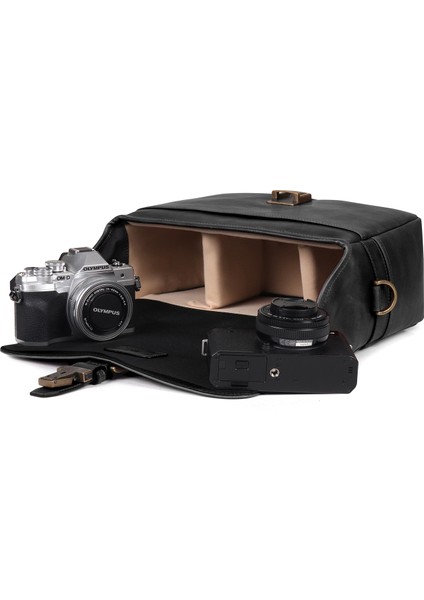 MG1331 Hakiki Deri Kamera Çantası indirimleri