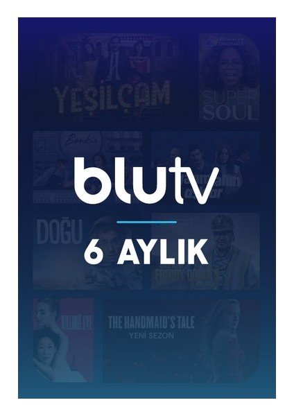 Blutv 6 Aylık Dijital Abonelik Kodu