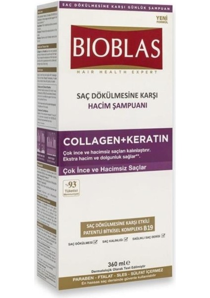 Hacim Şampuan 360 ml : Şampuan