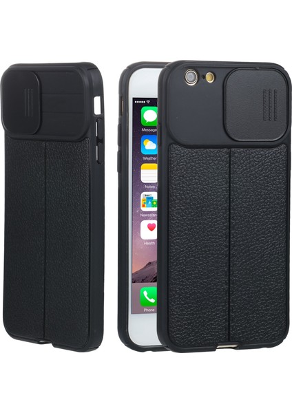 İphone 6 Için Kayar Camshield Tpu Kılıf Siyah (Yurt Dışından)