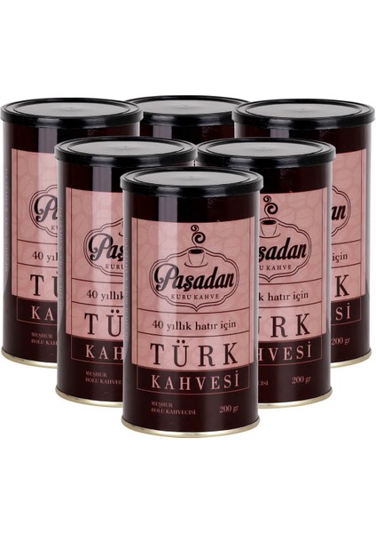 Türk Kahvesi 200 gr x 6'lı