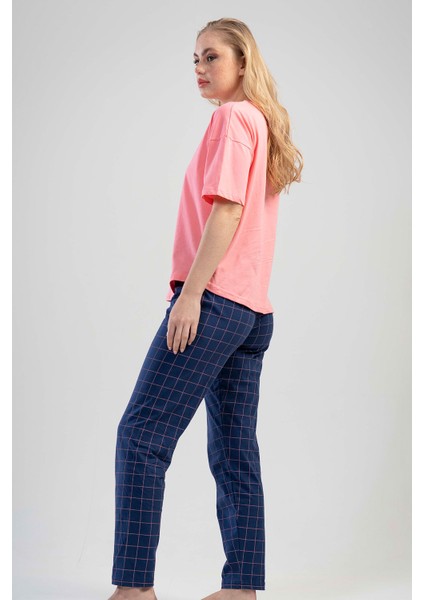 Pamuklu Düşük Omuzlu Kısa Kol Pijama Takım modelleri