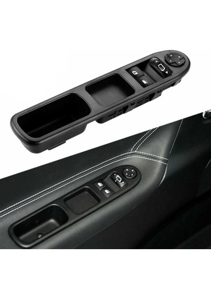 Citroen C3 Picasso Sol Çiftli Cam Düğmesi Anahtarı (2009-2014)