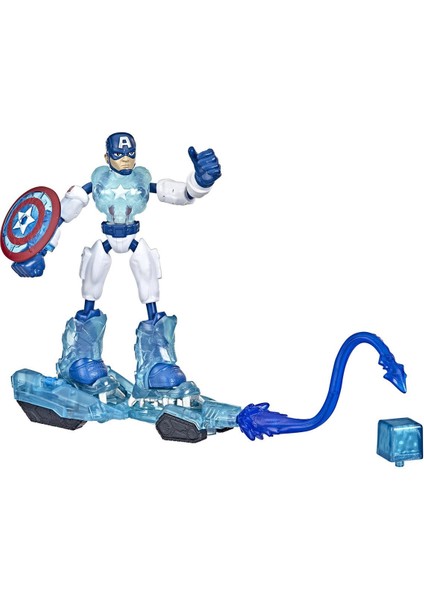 F5868 Avengers Bend Flex Captain America Buz Görevi