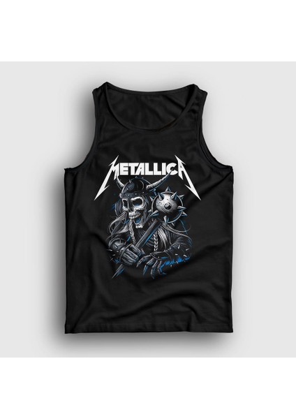 Unisex Siyah Hammer Metallica Atlet
