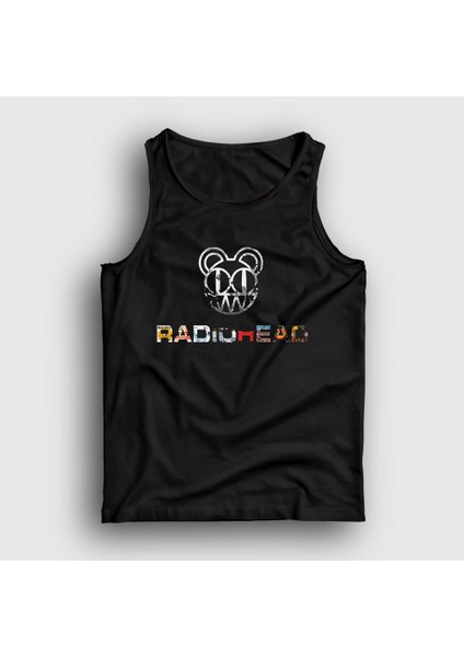 Unisex Siyah Logo V3 Radiohead Atlet