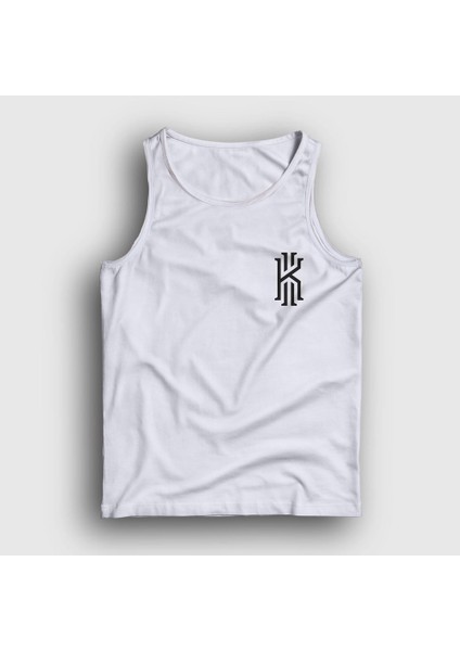 Unisex Beyaz Logo Kyrie Irving Basketbol Atlet