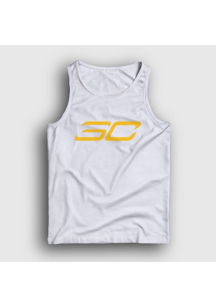 Unisex Beyaz Logo Stephen Curry Basketbol Atlet