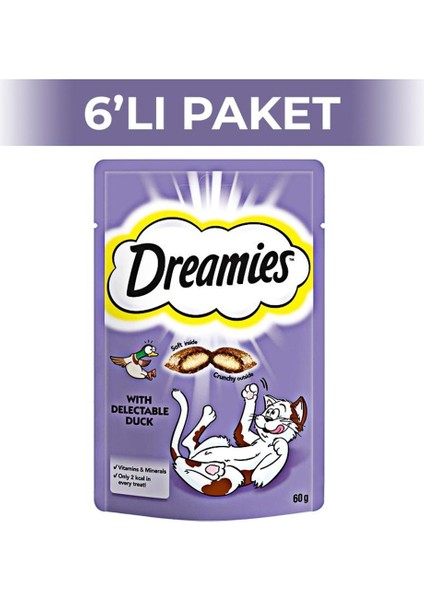 Ördekli Kedi Ödül Maması 60 gr (6 Adet)