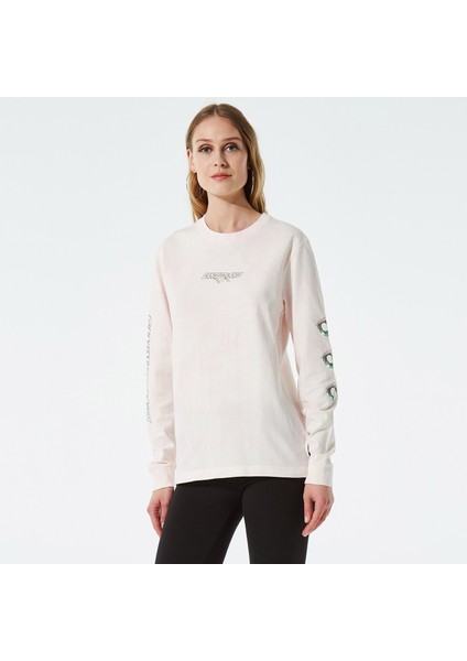 x Sandy Liang Kadın Pembe T-Shirt VN0A7RLFKBS1.-