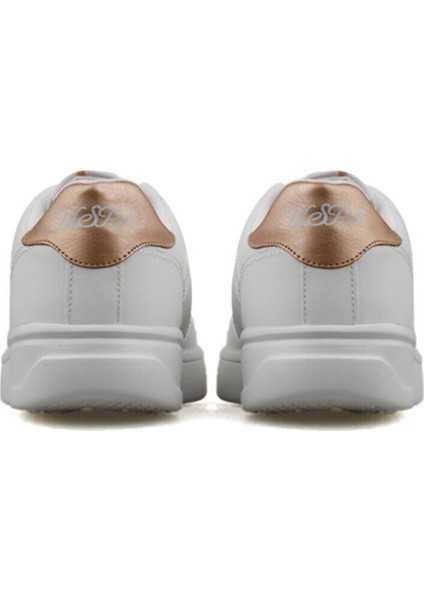 Beyaz Suni Deri Kadın Günlük Spor Ayakakbı fırsatları