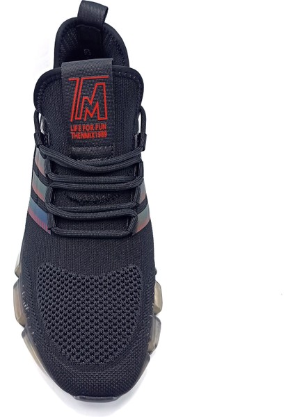 Siyah Erkek Sneaker Spor Ayakkabı fiyatları