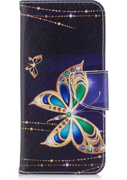 Galaxy S9 Için Pu Deri Stand Kapaklı Cüzdan Işlevli Koruyucu Telefon Kılıfı (Yurt Dışından)