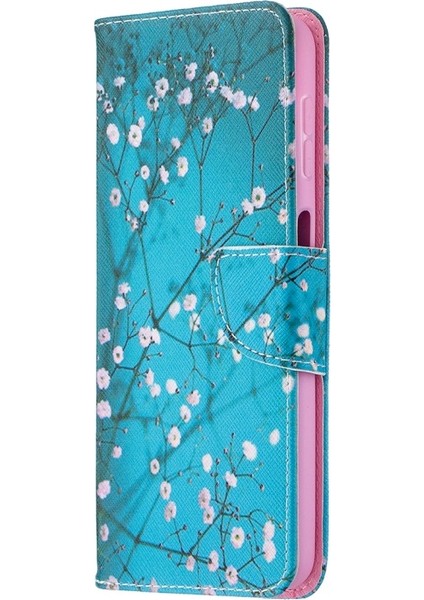 Galaxy A32 5g Için Desenli Baskılı Suni Deri Cüzdan Işlevli Stand Kapaklı Telefon Kılıfı (Yurt Dışından)