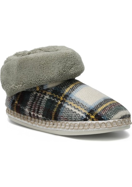 Norfolk 1pr Haki Kadın Panduf