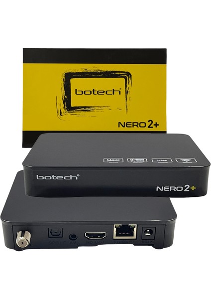 Nero 2+ Plus Lınux Tabanlı Ethernet Girişli Ip Tv Uydu Alıcısı (Wifi* Dolby)