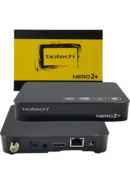 Nero 2+ Plus Lınux Tabanlı Ethernet Girişli Ip Tv Uydu Alıcısı (Wifi* Dolby)