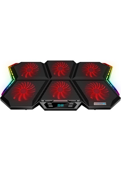 Coolcold K40 Rgb Laptop Soğutucu 6 Fanlı Soğutma Standı
