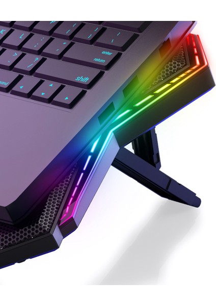 Coolcold K40 Rgb Laptop Soğutucu 6 Fanlı Soğutma Standı