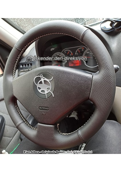 Fiat Albea 2005 - 2012 Tam Uyumlu Spor Deri Direksiyon Kılıfı fiyatları