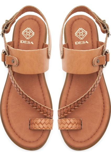 Reiner Taba Kadın Deri Sandalet fiyatları