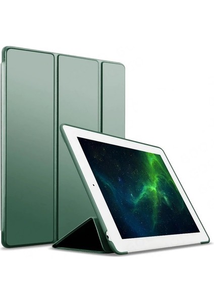 Apple iPad 9. 8. 7. Nesil 10.2" Kılıf Pu Deri Smart Standlı Case A2602 A2603 A2604 A2605