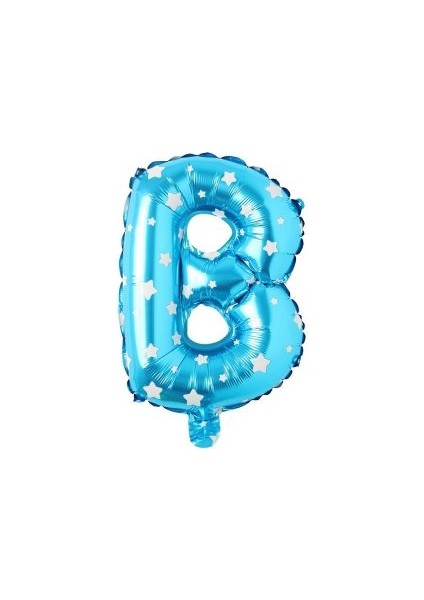 16 Inç Mavi Harf Balon B