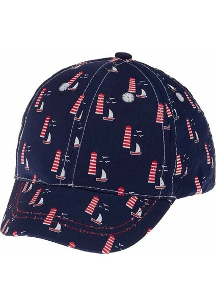 Kitti 1110-11 Erkek Çocuk Yazlık Şapka 1-4 Yaş