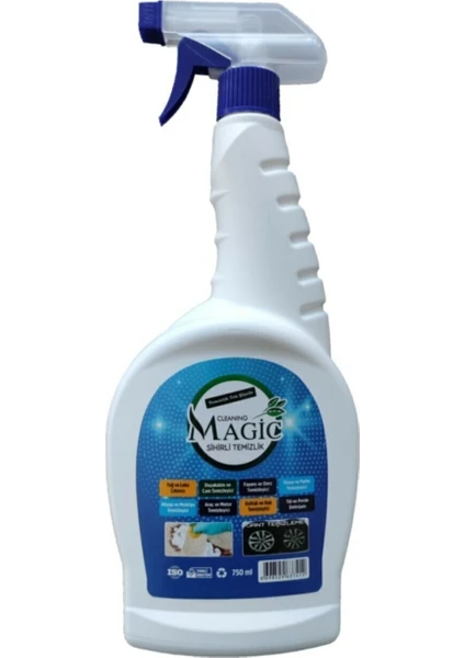 Cleaning Magic Çok Amaçlı Oto Araç - Ev Koltuk Kumaş Temizlik Ürünü 750 ml