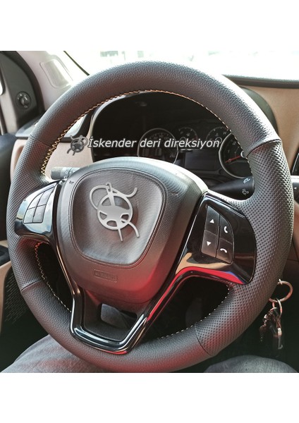 Fiat Doblo D4 2015 - 2022 Tam Uyumlu Deri Direksiyon Kılıfları fiyatları