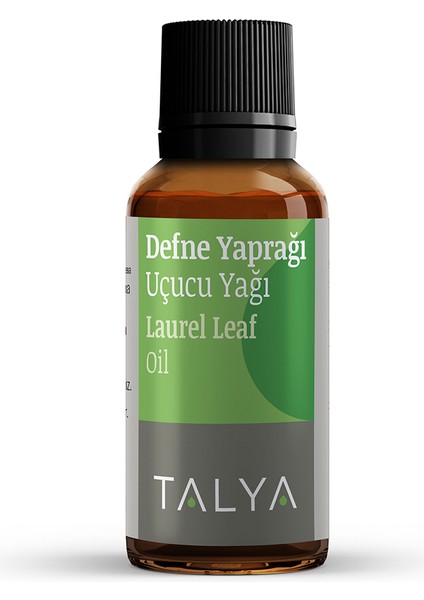 Defne Yaprağı Uçucu Yağı, %100 Saf ve Doğal, 10 ml