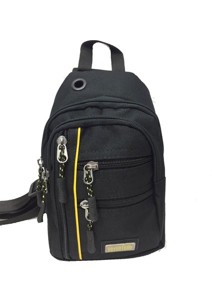 4924-22 Çizgili Erkek Body Bag Çapraz Çanta