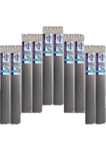 (S) Abs Geniş Siyah Plastik Kaynak Elektrotu 10 Paket