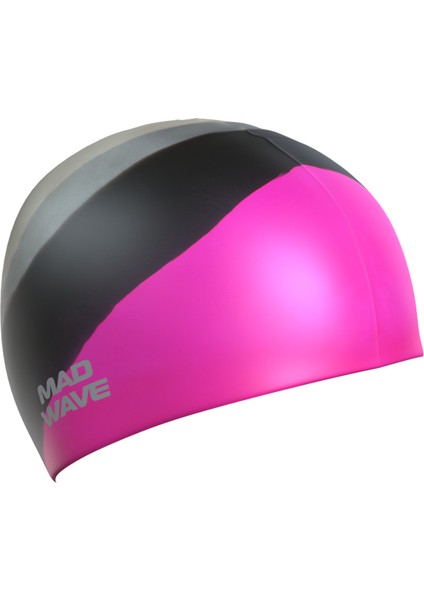 Silicone Cap Multi Adult Pink One Size