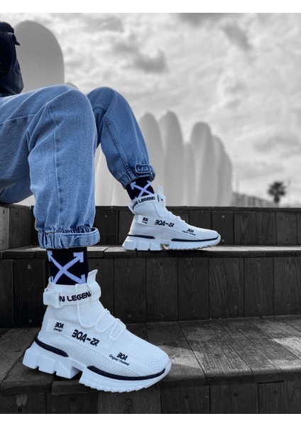Erkek ZR-X700 Tarz Beyaz Renk Spor Ayakkabı fiyatları