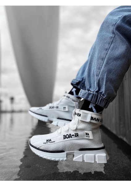 Erkek ZR-X700 Tarz Beyaz Renk Spor Ayakkabı modelleri