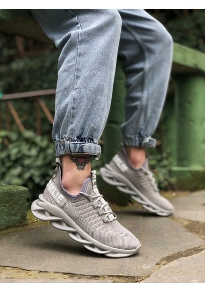 602 Phantom Yüksek Taban Tarz Sneakers Gri Erkek Spor Ayakkabı