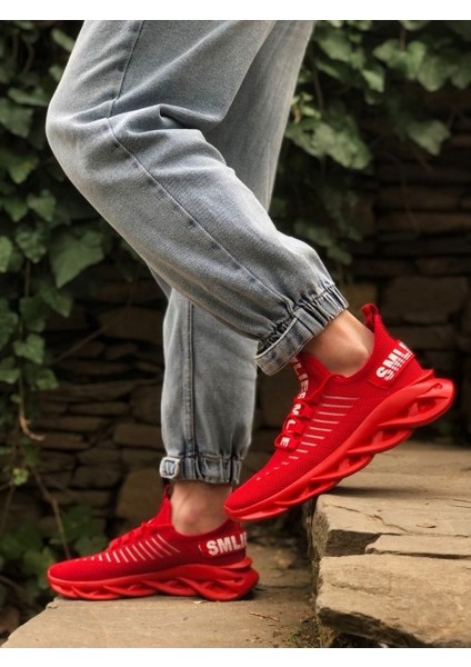 602 Phantom Yüksek Taban Tarz Sneakers Kırmızı Erkek Spor Ayakkabısı fırsatları
